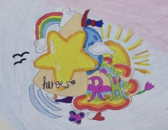 logo rainbow heroes